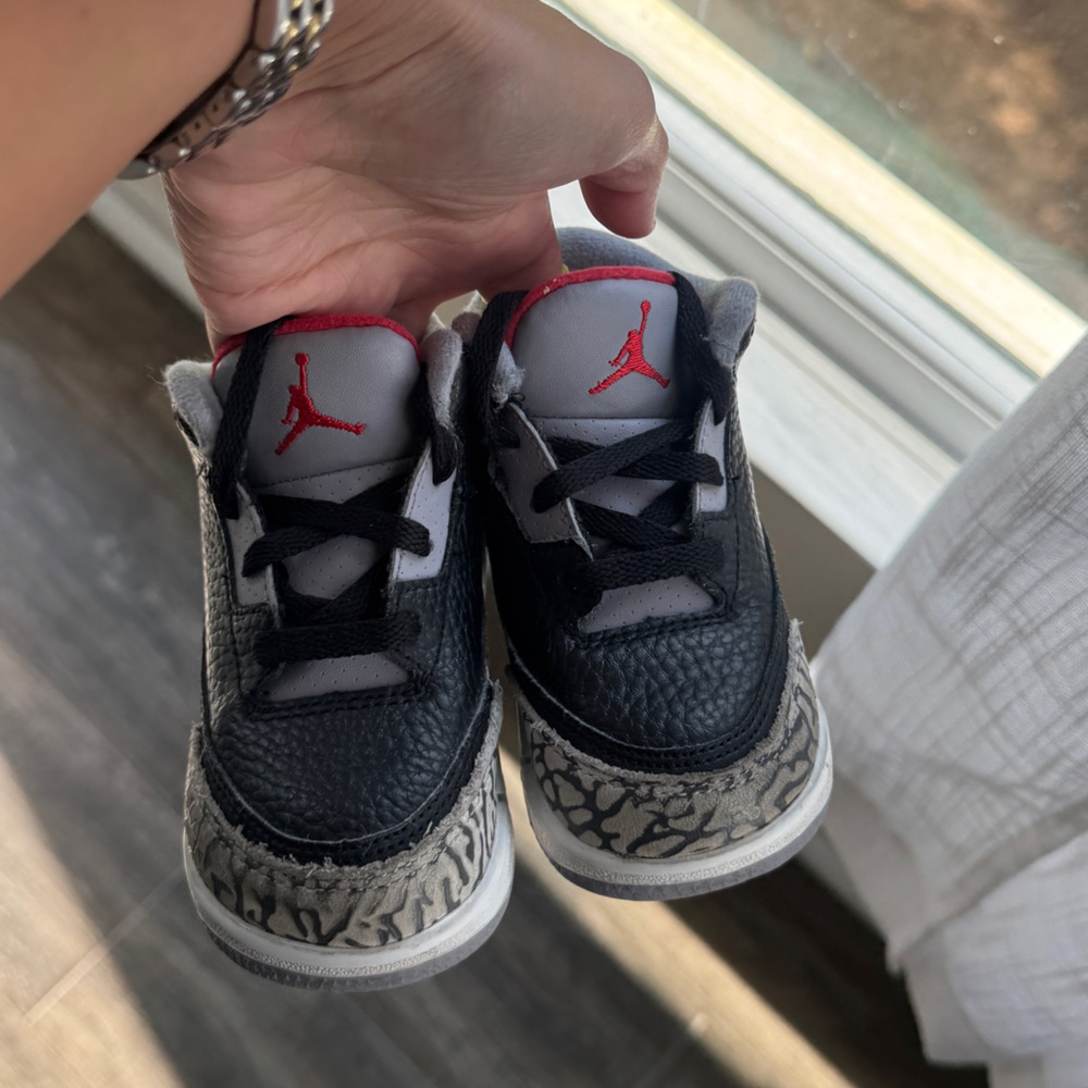 Jordan 3 retro black cement 6c - Picture 3 of 6